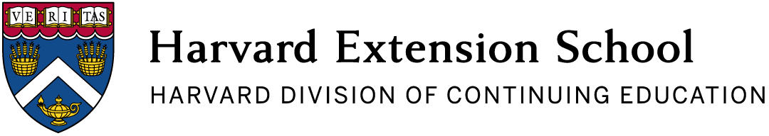 Logo: Harvard Extension School, Harvard Division of Continuing Education