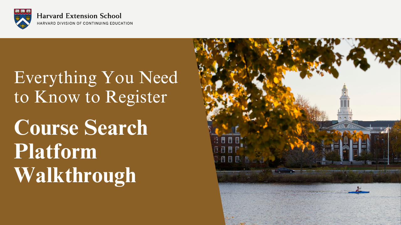 Course Search Platform Walkthrough